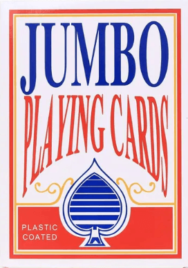 Baraja de Poker tamaño SUPER JUMBO