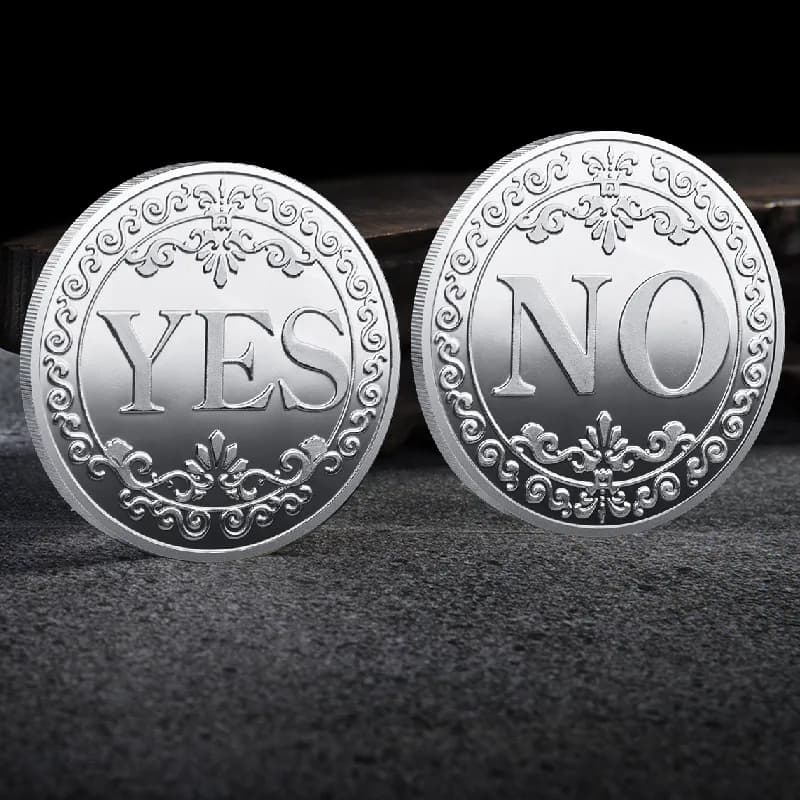 Moneda de desicion - Tamaño Dolar