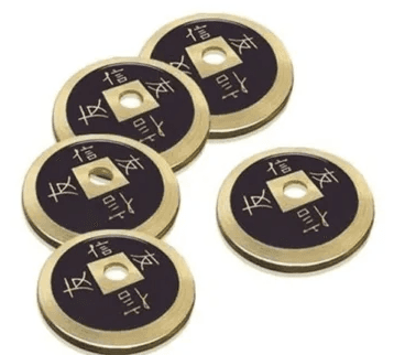 Monedas China Bronce (Set 4 + 1) - Tamaño Dolar
