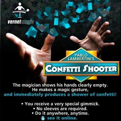 Confetti Shooter - Lanzador de Confetti de Vernet
